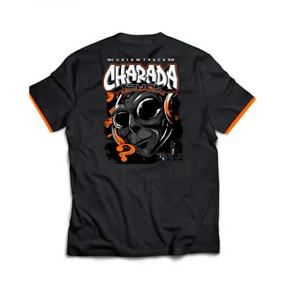 polera charada marciano negra polera charada marciano negra