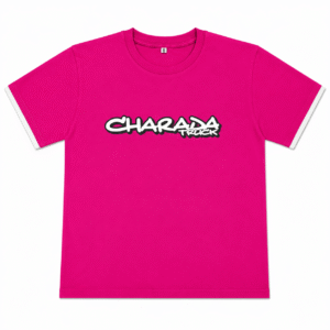 polera charada infantil rosada