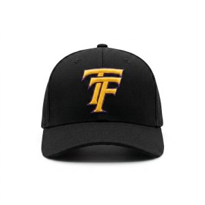 gorro de lana negro tf since 2023