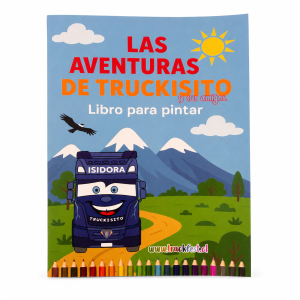 libro para pintar truckisito