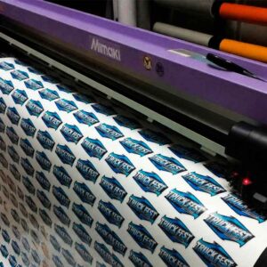 metro cuadrado de stickers laminados