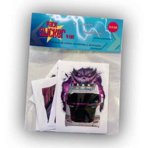 pack 4 stikers
